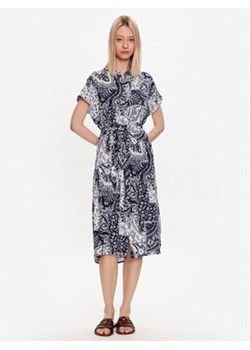 Vero Moda Sukienka koszulowa Ebba 10288020 Granatowy Regular Fit ze sklepu MODIVO w kategorii Sukienki - zdjęcie 161010198