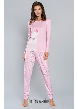 Peru piżama damska dł.dł., Kolor różowy, Rozmiar S, Italian Fashion ze sklepu Intymna w kategorii Piżamy damskie - zdjęcie 161013888