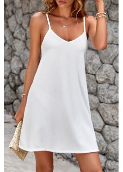 Sukienka ALDENZIA WHITE ze sklepu Ivet Shop w kategorii Sukienki - zdjęcie 161014019