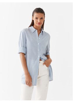 Guess Koszula W3YH83 WFLH0 Niebieski Regular Fit ze sklepu MODIVO w kategorii Koszule damskie - zdjęcie 161015429