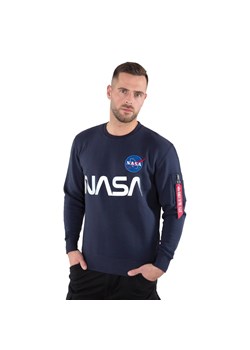 Bluza bez kaptura Alpha Industries NASA Reflective Sweater Męska ze sklepu a4a.pl w kategorii Bluzy męskie - zdjęcie 161025925