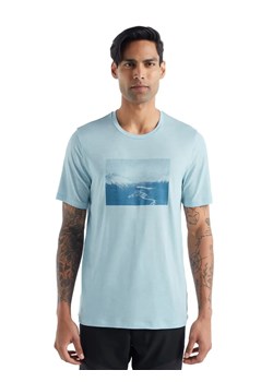 Koszulka Męska Icebreaker Tech Lite II SS T-Shirt ze sklepu a4a.pl w kategorii T-shirty męskie - zdjęcie 161026577
