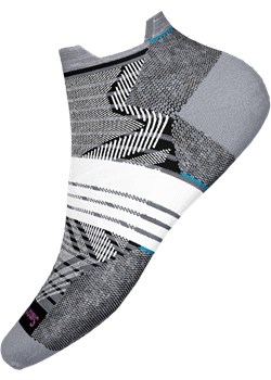 Skarpety Biegowe Smartwool Run Zero Cushion Stripe Low Ankle Socks Damskie ze sklepu a4a.pl w kategorii Skarpetki damskie - zdjęcie 161028259