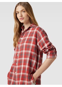 Bluzka koszulowa w kratę ze sklepu Peek&Cloppenburg  w kategorii Koszule damskie - zdjęcie 161031636