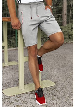 Szorty męskie RETIRIO GREY ze sklepu Ivet Shop w kategorii Spodenki męskie - zdjęcie 161056848