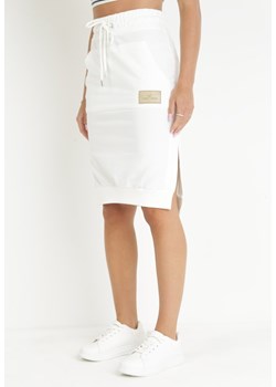 Beżowy Spódnica Walia ze sklepu Born2be Odzież w kategorii Spódnice - zdjęcie 161061205