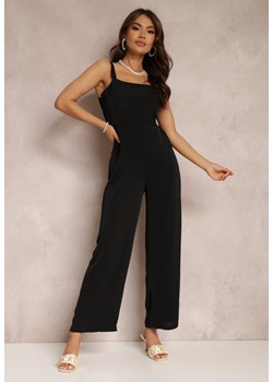 Czarny Kombinezon Delope ze sklepu Renee odzież w kategorii Kombinezony damskie - zdjęcie 161071049