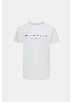 POLO CLUB T-shirt - Biały - Mężczyzna - 3XL(3XL) ze sklepu Halfprice w kategorii T-shirty męskie - zdjęcie 161090665