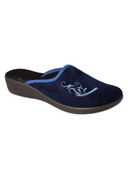 Befado obuwie damskie pu  552D016 niebieskie ze sklepu ButyModne.pl w kategorii Kapcie damskie - zdjęcie 161102125