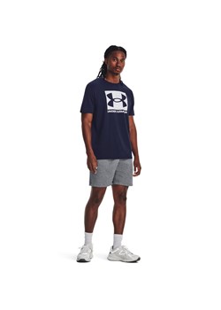 Męska koszulka treningowa Under Armour ABC Camo Boxed LOGO SS - granatowa ze sklepu Sportstylestory.com w kategorii T-shirty męskie - zdjęcie 161188645