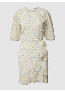 Sukienka mini z kwiatowym wzorem na całej powierzchni ze sklepu Peek&Cloppenburg  w kategorii Sukienki - zdjęcie 161190866