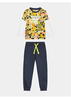 Guess Komplet bluzka i spodnie N3YG01 K8HM3 Kolorowy Regular Fit ze sklepu MODIVO w kategorii Komplety chłopięce - zdjęcie 161199089