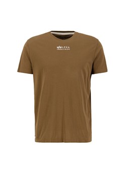 Koszulka Alpha Industries Organics EMB T 118529629 - brązowa ze sklepu streetstyle24.pl w kategorii T-shirty męskie - zdjęcie 161201076