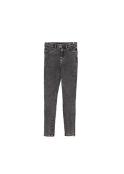 Cropp - Szare jeansy skinny push up - szary ze sklepu Cropp w kategorii Jeansy damskie - zdjęcie 161204998