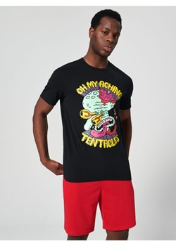 Sinsay - Koszulka SpongeBob - czarny ze sklepu Sinsay w kategorii T-shirty męskie - zdjęcie 161207577