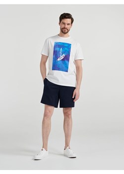 Sinsay - Koszulka z nadrukiem - biały ze sklepu Sinsay w kategorii T-shirty męskie - zdjęcie 161207608