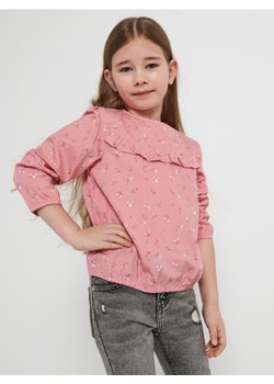 Sinsay - Koszula z falbanką - różowy ze sklepu Sinsay w kategorii Bluzki dziewczęce - zdjęcie 161207975