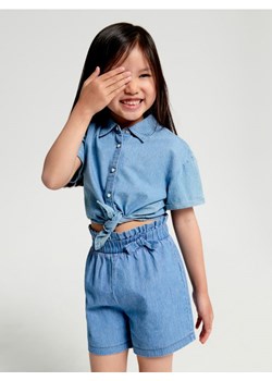Sinsay - Szorty jeansowe - niebieski ze sklepu Sinsay w kategorii Spodenki dziewczęce - zdjęcie 161207989