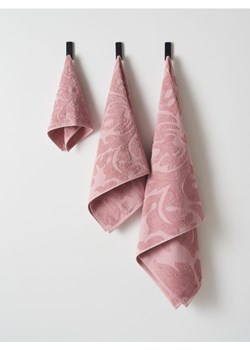 Sinsay - Ręcznik bawełniany we wzory - różowy ze sklepu Sinsay w kategorii Ręczniki - zdjęcie 161208105