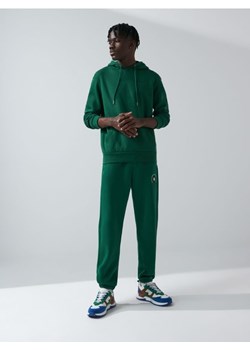 Sinsay - Spodnie dresowe z haftem - zielony ze sklepu Sinsay w kategorii Spodnie męskie - zdjęcie 161208186