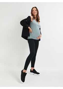 Sinsay - Legginsy MAMA - czarny ze sklepu Sinsay w kategorii Spodnie ciążowe - zdjęcie 161208699