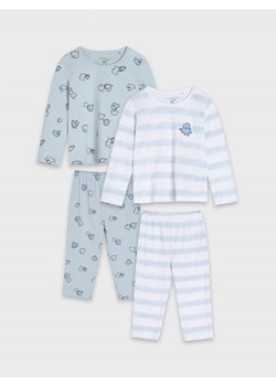 Sinsay - Piżamy 2 pack - błękitny ze sklepu Sinsay w kategorii Piżamy dziecięce - zdjęcie 161209006