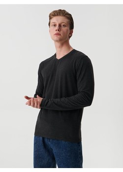 Sinsay - Koszulka z długimi rękawami - szary ze sklepu Sinsay w kategorii T-shirty męskie - zdjęcie 161209278