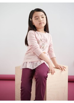 Sinsay - Koszulka z nadrukiem - różowy ze sklepu Sinsay w kategorii Bluzki dziewczęce - zdjęcie 161209766