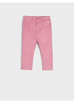 Sinsay - Spodnie sztruksowe - różowy ze sklepu Sinsay w kategorii Spodnie i półśpiochy - zdjęcie 161209899