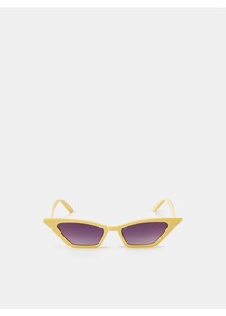 Sinsay - Okulary przeciwsłoneczne - żółty ze sklepu Sinsay w kategorii Okulary przeciwsłoneczne damskie - zdjęcie 161210009