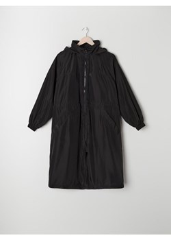 Sinsay - Płaszcz z kapturem GYM HARD - czarny ze sklepu Sinsay w kategorii Płaszcze damskie - zdjęcie 161210407