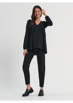 Sinsay - Spodnie MAMA - czarny ze sklepu Sinsay w kategorii Spodnie ciążowe - zdjęcie 161211178