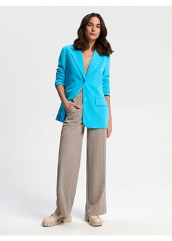 Sinsay - Spodnie w kratę - wielobarwny ze sklepu Sinsay w kategorii Spodnie damskie - zdjęcie 161211335