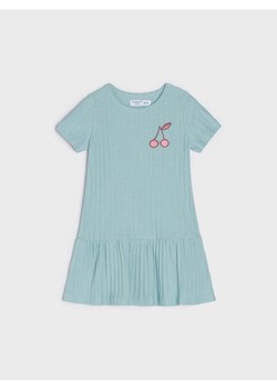 Sinsay - Sukienka babydoll - zielony ze sklepu Sinsay w kategorii Sukienki niemowlęce - zdjęcie 161211426