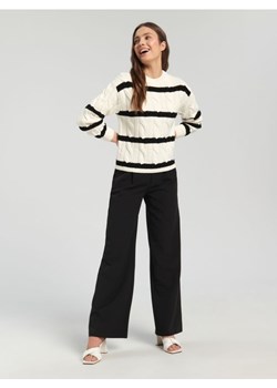 Sinsay - Sweter z ozdobnym splotem - wielobarwny ze sklepu Sinsay w kategorii Swetry damskie - zdjęcie 161212189
