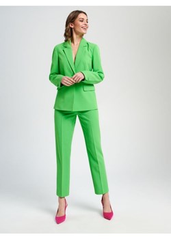 Sinsay - Spodnie cygaretki - zielony ze sklepu Sinsay w kategorii Spodnie damskie - zdjęcie 161212517