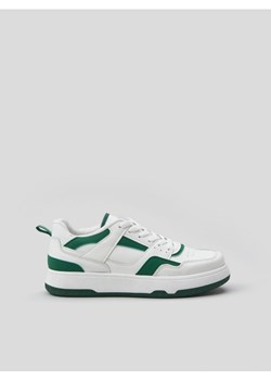Sinsay - Sneakersy - zielony ze sklepu Sinsay w kategorii Buty sportowe damskie - zdjęcie 161212657