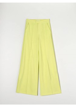 Sinsay - Spodnie z kantem - żółty ze sklepu Sinsay w kategorii Spodnie damskie - zdjęcie 161212709