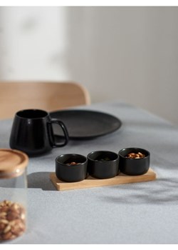 Sinsay - Zestaw miseczek do sosów - czarny ze sklepu Sinsay w kategorii Naczynia - zdjęcie 161213137