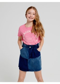 Sinsay - Spódniczka jeansowa - beżowy ze sklepu Sinsay w kategorii Spódnice dziewczęce - zdjęcie 161213267