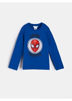 Sinsay - Koszulka Spiderman - niebieski ze sklepu Sinsay w kategorii T-shirty chłopięce - zdjęcie 161213398