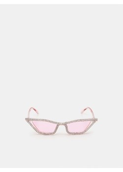 Sinsay - Okulary przeciwsłoneczne - różowy ze sklepu Sinsay w kategorii Okulary przeciwsłoneczne damskie - zdjęcie 161213695