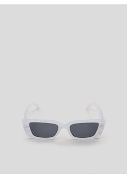 Sinsay - Okulary przeciwsłoneczne - kremowy ze sklepu Sinsay w kategorii Okulary przeciwsłoneczne damskie - zdjęcie 161213789