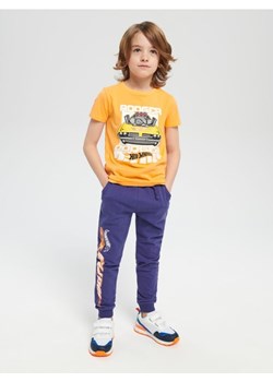Sinsay - Spodnie dresowe jogger Hot Wheels - niebieski ze sklepu Sinsay w kategorii Spodnie chłopięce - zdjęcie 161213809