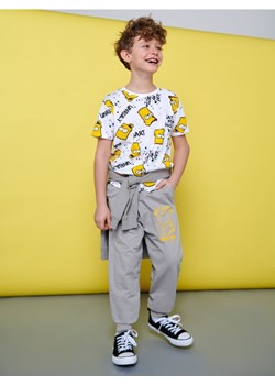 Sinsay - Spodnie dresowe jogger The Simpsons - szary ze sklepu Sinsay w kategorii Spodnie chłopięce - zdjęcie 161213835