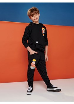 Sinsay - Spodnie dresowe jogger Naruto - czarny ze sklepu Sinsay w kategorii Spodnie chłopięce - zdjęcie 161213846