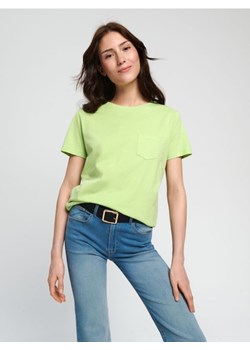 Sinsay - Koszulka bawełniana - zielony ze sklepu Sinsay w kategorii Bluzki damskie - zdjęcie 161213899