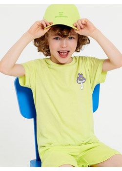 Sinsay - Koszulka z nadrukiem - zielony ze sklepu Sinsay w kategorii T-shirty chłopięce - zdjęcie 161214158