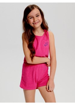 Sinsay - Komplet: koszulka i szorty - różowy ze sklepu Sinsay w kategorii Komplety dziewczęce - zdjęcie 161214236