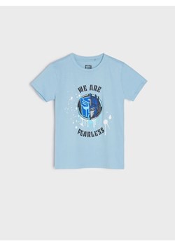 Sinsay - Koszulka Transformers - błękitny ze sklepu Sinsay w kategorii T-shirty chłopięce - zdjęcie 161214518